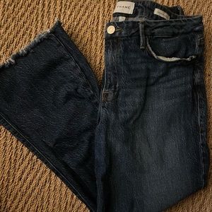 Frame Le Crop Mini Boot Raw Hem